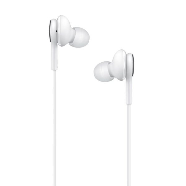 Departamenta austiņas AKG USB-C baltais savienotājs