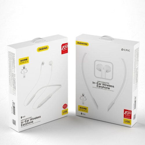 Bluetooth Magnetic Suction Bluetooth austiņas balta