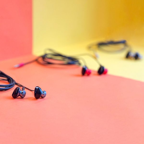 Metāla vadu austiņas 3,5 mm mini Jack Grey