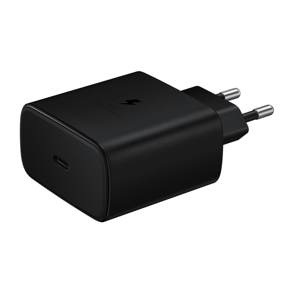 Oriģinālais SFC 25W tīkla lādētājs + USB-C kabelis Melns