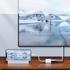 Adaptera adapteris no iPhone zibens uz HDMI FullHD + zibens balts