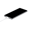 2in1 25W lādētājs + kabelis USB-C 1M balts kabelis