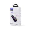 2x USB automašīnas lādētājs ar 24W fona apgaismojumu