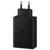 2x USB-C lādētājs un 1X USB PPS PD 65W QC 3.0 AFC FCP Black