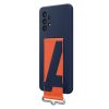 Korpusa pārklājums ar jostu Galaxy A53 5G siksnas silikona pārsega flotes zilā krāsā