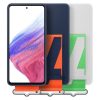 Korpusa pārklājums ar jostu Galaxy A53 5G siksnas silikona pārsega flotes zilā krāsā