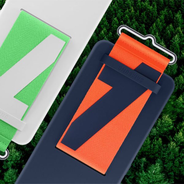 Korpusa pārklājums ar jostu Galaxy A53 5G siksnas silikona pārsega flotes zilā krāsā