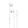 Ausu austiņas iPhone ar zibens x14prol-w1 spraudni balts