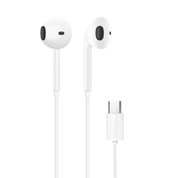 X3C austiņas ar USB-C balto savienotāju