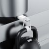 Elastīgs izturīgs USB kabelis - iPhone uzlādes un datu pārraidei 1m balts