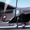 Magnētiskais f6pro automašīnas turētājs gaisa padeves ventilācijas režģim melnā krāsā