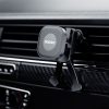 Magnētiskais f6pro automašīnas turētājs gaisa padeves ventilācijas režģim melnā krāsā