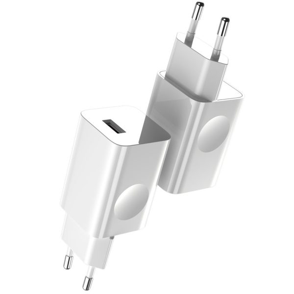 Tīkla lādētājs USB kabeļa ātrai uzlādei 3.0 balts kabelis