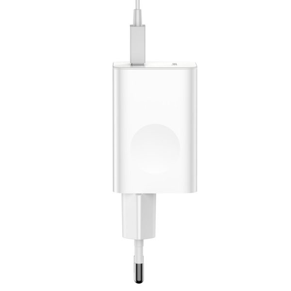 Tīkla lādētājs USB kabeļa ātrai uzlādei 3.0 balts kabelis