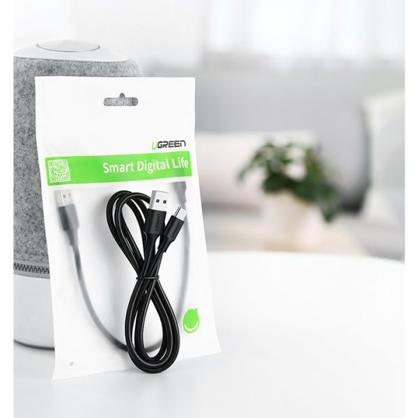 USB kabeļa kabelis - USB -C 3A 3M Black