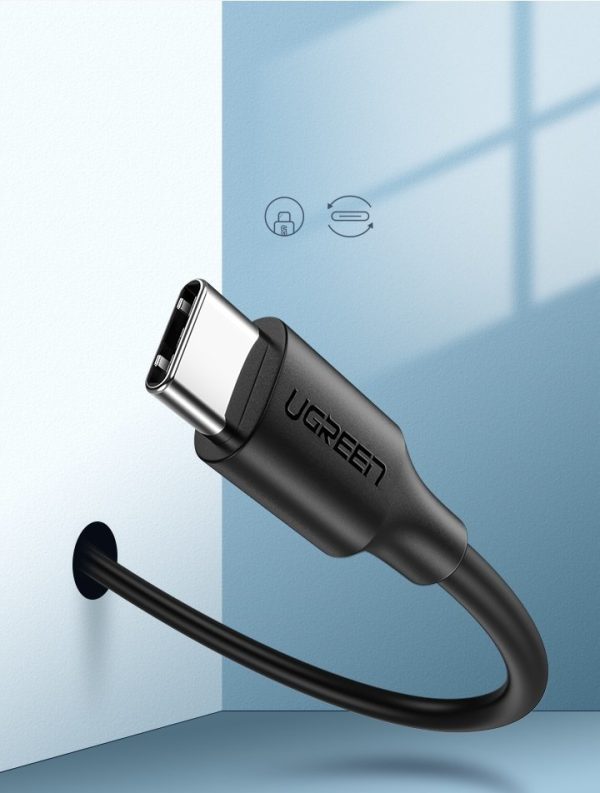 USB kabeļa kabelis - USB -C 3A 3M Black