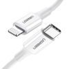 Kabelis Kabelis iPhone MFI USB -C - Lightning 20W 3A 1M White White