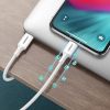 Kabelis Kabelis iPhone MFI USB -C - Lightning 20W 3A 1M White White