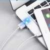 Kabelis Kabelis iPhone USB - zibens MFI 1M 2,4A balts