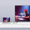 Viena ceļa adapteris no Displayport (vīrietis) uz HDMI (mātīte) 1080p 60Hz 12 bitu melns