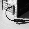 Viena ceļa adapteris no Displayport (vīrietis) uz HDMI (mātīte) 1080p 60Hz 12 bitu melns
