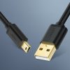Kabeļa kabeļa USB adapteris - miniusB 480 Mbps 2m melns