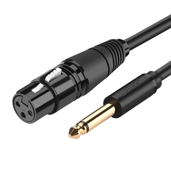 Audio kabeļa karplete XLR mikrofonam (mātīte) - 6