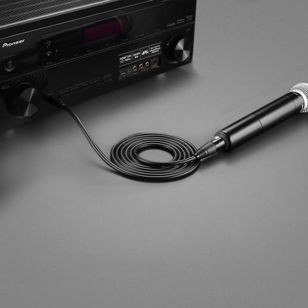Audio kabeļa karplete XLR mikrofonam (mātīte) - 6,35 mm ligzda (vīrietis) 5m