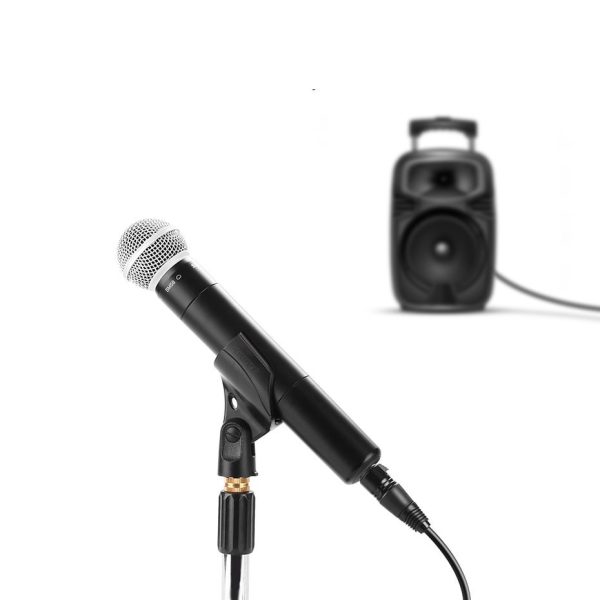 Audio kabeļa karplete XLR mikrofonam (mātīte) - 6,35 mm ligzda (vīrietis) 5m
