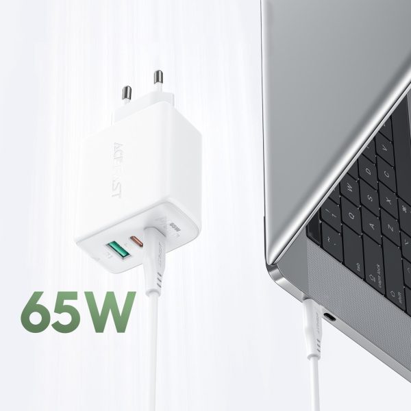 1020640-7-ladowarka-sieciowa-usb-c-usb-65w-acefast-hurtownia-sklep 2in1 2x USB-C USB 65W tīkla lādētājs + USB-C kabeļa baltais