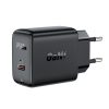 GAN Charger USB-C 30W PD QC 3.0 AFC FCP Black