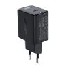 GAN Charger USB-C 30W PD QC 3.0 AFC FCP Black