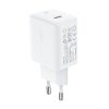 GAN USB-C 30W PD QC 3.0 AFC FCP baltais lādētājs