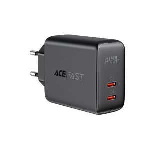 2x USB-C 40W PPS PD QC 3.0 AFC FCP lādētājs