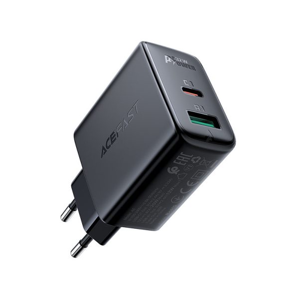 USB-C USB 32W PPS PD QC 3.0 AFC FCP baltais lādētājs