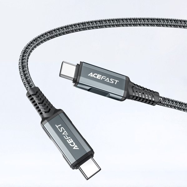 2in1 lādētājs ar USB-C kabeli + USB-C adaptera adapteris-HDMI 4K melns