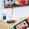 2in1 tīkla lādētājs ar USB-C kabeli + USB-C adaptera adapteris-HDMI 4K balts