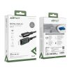Noslīcis kabelis ar LED ekrānu iPhone MFI USB -C - zibens 1,2m 30w 3a melns
