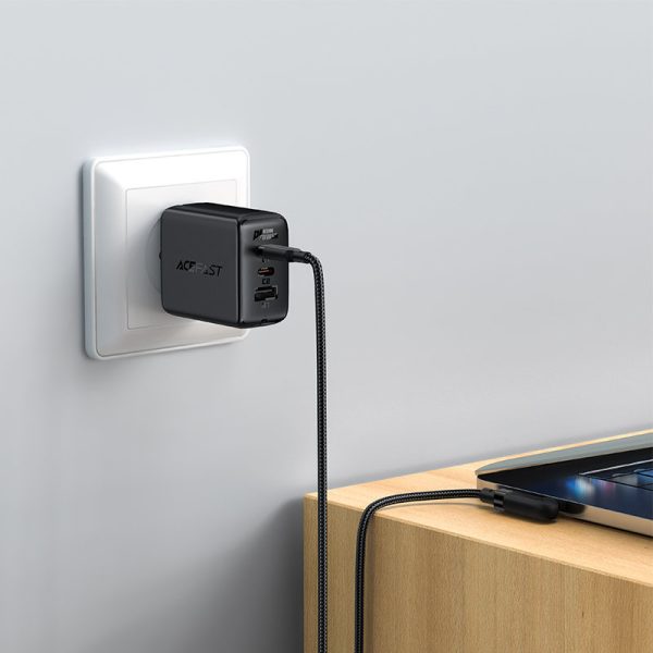 Kabeļa leņķa kabelis USB-C 100W 20v 5a 2m melnā krāsā