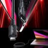 Kabeļa kabelis USB-C 100W 20V 5A 2M bremžu bremzē