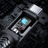 Kabeļa kabelis USB-C 100W 20V 5A 2M bremžu bremzē
