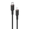 Kabelis Kabelis iPhone MFI USB -C - zibens 30W 3A 1