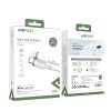 Kabelis Kabelis iPhone MFI USB -C - zibens 30W 3A 1,2m melns
