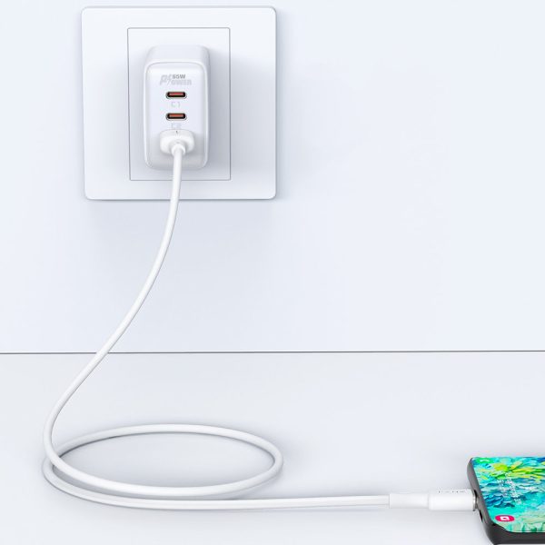 USB kabeļa kabelis - USB -C 3A 1,2m melns