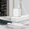 USB kabeļa kabelis - USB -C 3A 1,2m melns