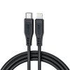 Kabelis kabelis iPhone MFI USB -C - zibens 30W 3A 1,2 m balts balts