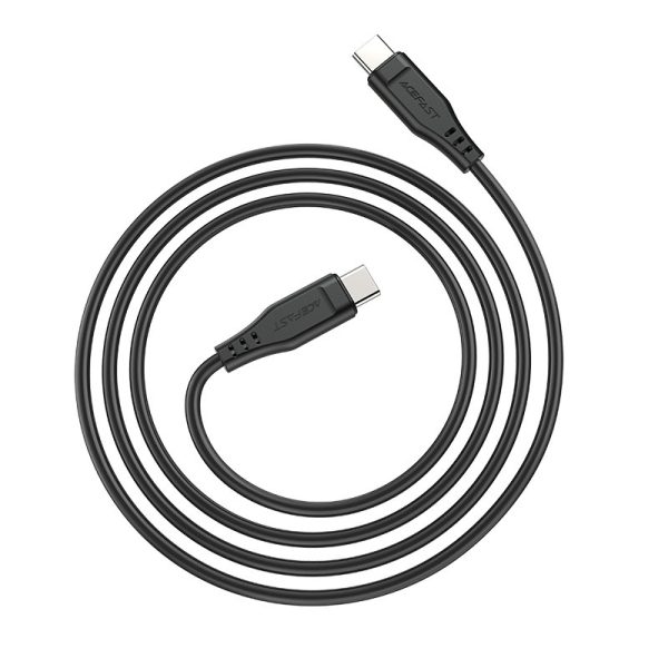 Kabelis Kabelis USB-C 60W 20V 3A 1,2M baltais tālrunis
