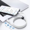 Kabelis Kabelis USB-C 60W 20V 3A 1,2M baltais tālrunis