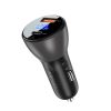 Automašīnu lādētājs 63W 12V USB-C USBP Black SFCP