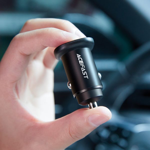 38W USB-C USB barošanas piegāde QC 3.0 automašīnas lādētājs